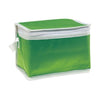 Branded Promotional NON WOVEN 6 CAN COOL BAG in Green Cool Bag From Concept Incentives.