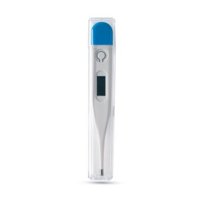 Branded Promotional DIGITAL THERMOMETER in White Thermometer From Concept Incentives.