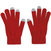 Branded Promotional TACTILE TOUCH SCREEN GLOVES FOR SMARTPHONES in Red Gloves From Concept Incentives.