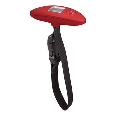Branded Promotional LUGGAGE SCALE in Red Scales From Concept Incentives.