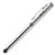 Branded Promotional LASER POINTER MULTI FUNCTION TOUCH BALL PEN in Matt Silver Pen From Concept Incentives.