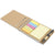 Branded Promotional STICKY NOTES NOTE BOOK with Pen in Beige Note Pad From Concept Incentives.