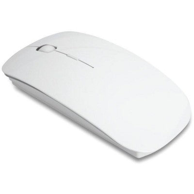 Branded Promotional CORDLESS OPTICAL MOUSE in White Mouse From Concept Incentives.