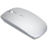 Branded Promotional CORDLESS OPTICAL MOUSE in Matt Silver Mouse From Concept Incentives.