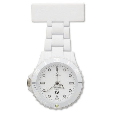 Branded Promotional ANALOGUE NURSE WATCH in White Watch From Concept Incentives.