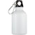 Branded Promotional ALUMINIUM METAL FLASK BOTTLE in White Sports Drink Bottle From Concept Incentives.