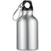 Branded Promotional ALUMINIUM METAL FLASK BOTTLE in Silver Sports Drink Bottle From Concept Incentives.