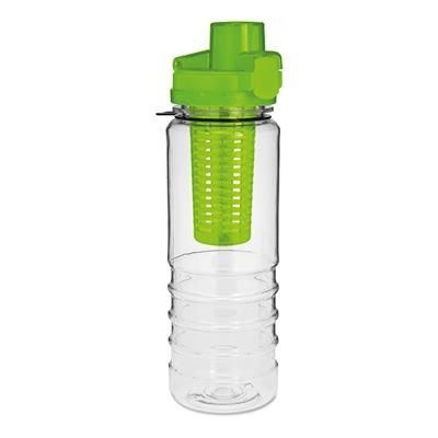 Branded Promotional 700ML TRITAN BOTTLE in Lime Sports Drink Bottle From Concept Incentives.