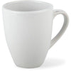 Branded Promotional STONEWARE CERAMIC POTTERY MUG in White Mug From Concept Incentives.