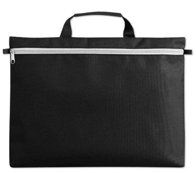 Branded Promotional EXHIBITION DOCUMENT BAG in White Bag From Concept Incentives.