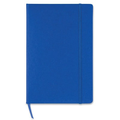 Branded Promotional A5 NOTE BOOK 96 SQUARED x SHEET in Blue Note Pad From Concept Incentives.