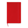 Branded Promotional A5 NOTE BOOK 96 SQUARED x SHEET in Red Note Pad From Concept Incentives.