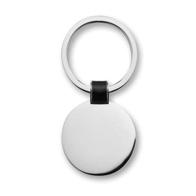 Branded Promotional HOUSE SHAPE METAL KEYRING Keyring From Concept Incentives.