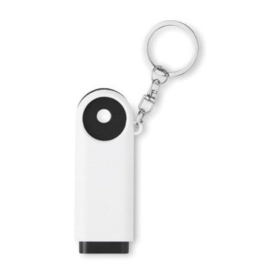 Branded Promotional KEYRING with Torch Light Keyring From Concept Incentives.