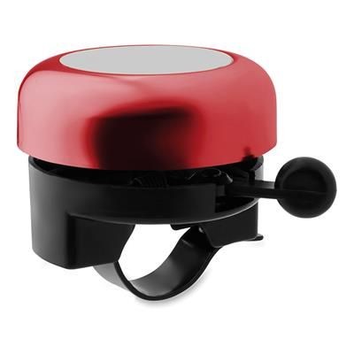 Branded Promotional BICYCLE BELL in Red Bell From Concept Incentives.