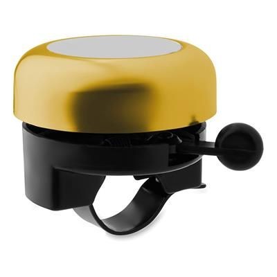 Branded Promotional BICYCLE BELL in Orange Bell From Concept Incentives.