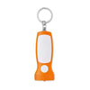 Branded Promotional KEYRING with Light in Torch Shape Keyring From Concept Incentives.