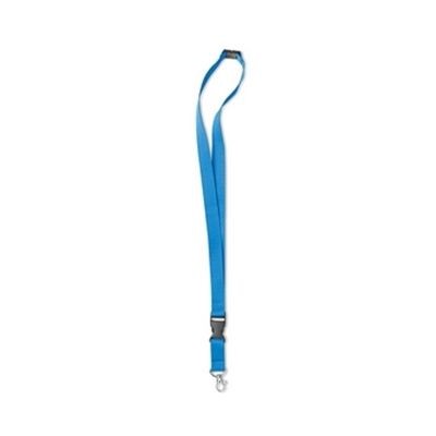 Branded Promotional LANYARD in Turquoise Lanyard From Concept Incentives.