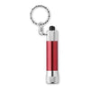 Branded Promotional ARIZO MINI ALUMINIUM METAL TORCH in Red Torch From Concept Incentives.