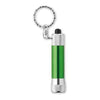 Branded Promotional ARIZO MINI ALUMINIUM METAL TORCH in Green Torch From Concept Incentives.