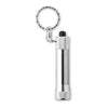 Branded Promotional ARIZO MINI ALUMINIUM METAL TORCH in Silver Torch From Concept Incentives.