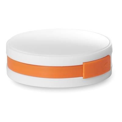 Branded Promotional 4 PORT USB HUB in Orange Hub Port From Concept Incentives.