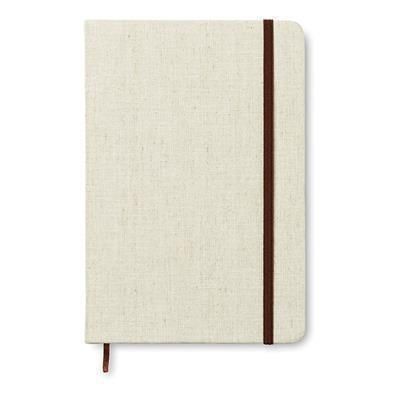 Branded Promotional A5 CANVAS NOTE BOOK Jotter From Concept Incentives.