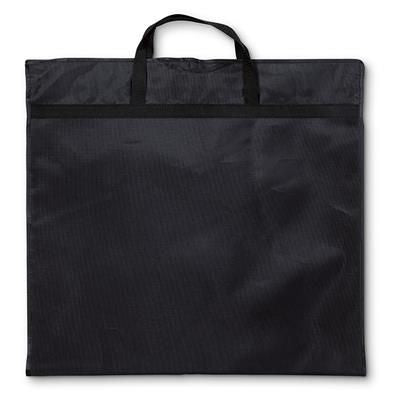 Branded Promotional 210D POLYESTER GARMENT BAG in Black Garment Suit Carrier From Concept Incentives.