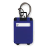 Branded Promotional TROLLEY SHAPE LUGGAGE TAG in Royal Blue Luggage Tag From Concept Incentives.