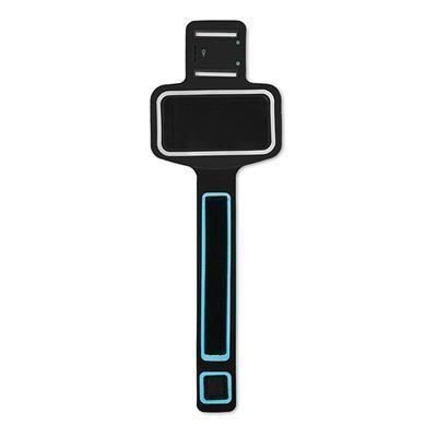 Branded Promotional ADJUSTABLE ARM BAND in Black Arm Band From Concept Incentives.
