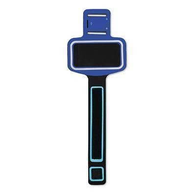 Branded Promotional ADJUSTABLE ARM BAND in Royal Blue Arm Band From Concept Incentives.