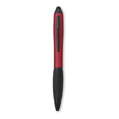 Branded Promotional RIO TOUCH PEN in Red Pen From Concept Incentives.