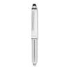 Branded Promotional STYLUS PEN with Torch in White Pen From Concept Incentives.