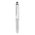 Branded Promotional STYLUS PEN with Torch in White Pen From Concept Incentives.