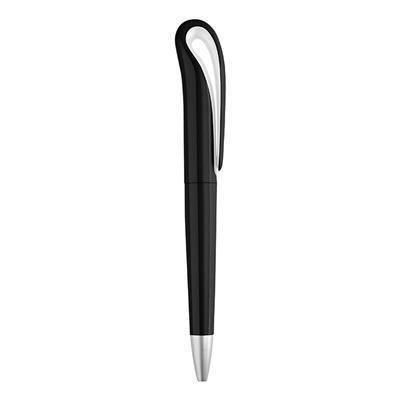 Branded Promotional ABS TWIST BALL PEN in White Pen From Concept Incentives.