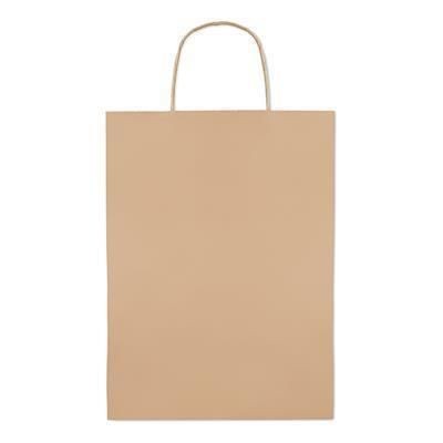 Branded Promotional GIFT PAPER BAG Carrier Bag From Concept Incentives.