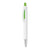 Branded Promotional PLASTIC PEN with Shiny Tip in Lime Pen From Concept Incentives.