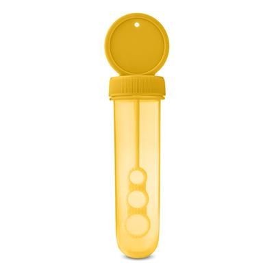 Branded Promotional BUBBLE BLOWER STICK in Yellow Bubble Blower From Concept Incentives.
