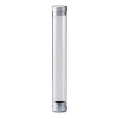 Branded Promotional PEN TUBE FOR PEN with Box in Matt Silver Pen Presentation Tube From Concept Incentives.