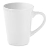 Branded Promotional CERAMIC POTTERY COFFEE MUG 180ML in White Mug From Concept Incentives.