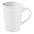 Branded Promotional CERAMIC POTTERY COFFEE MUG 180ML in White Mug From Concept Incentives.