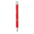 Branded Promotional AOSTA PUSH BUTTON BALL PEN in Red Pen From Concept Incentives.