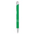 Branded Promotional AOSTA PUSH BUTTON BALL PEN in Green Pen From Concept Incentives.