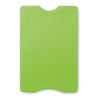 Branded Promotional PROTECTOR RFID CREDIT CARD PROTECTOR in Lime Credit Card Holder From Concept Incentives.