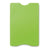 Branded Promotional PROTECTOR RFID CREDIT CARD PROTECTOR in Lime Credit Card Holder From Concept Incentives.