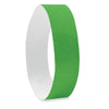 Branded Promotional ONE SHEET OF 10 WRISTBAND in Green Wrist Band From Concept Incentives.
