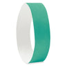 Branded Promotional ONE SHEET OF 10 WRISTBAND in Cyan Wrist Band From Concept Incentives.