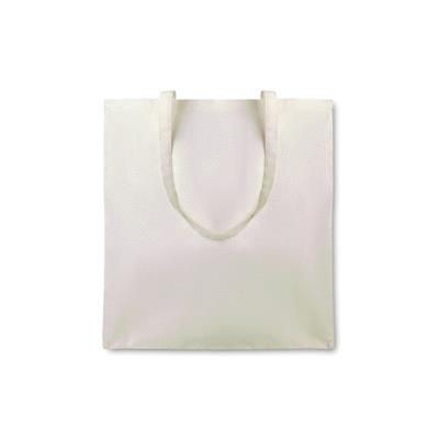 Branded Promotional SHOPPER TOTE BAG in Organic Cotton Bag From Concept Incentives.
