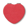 Branded Promotional HEART PU MIRROR Mirror From Concept Incentives.