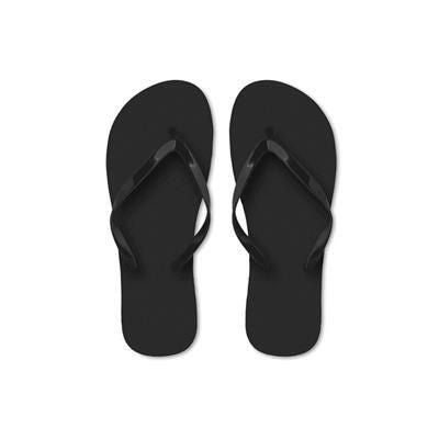 Branded Promotional EVA BEACH SLIPPERS FLIP-FLOPS Flip Flops Beach Shoes From Concept Incentives.